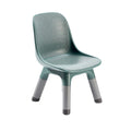 Chaise en plastique ergonomique avec pieds en métal
